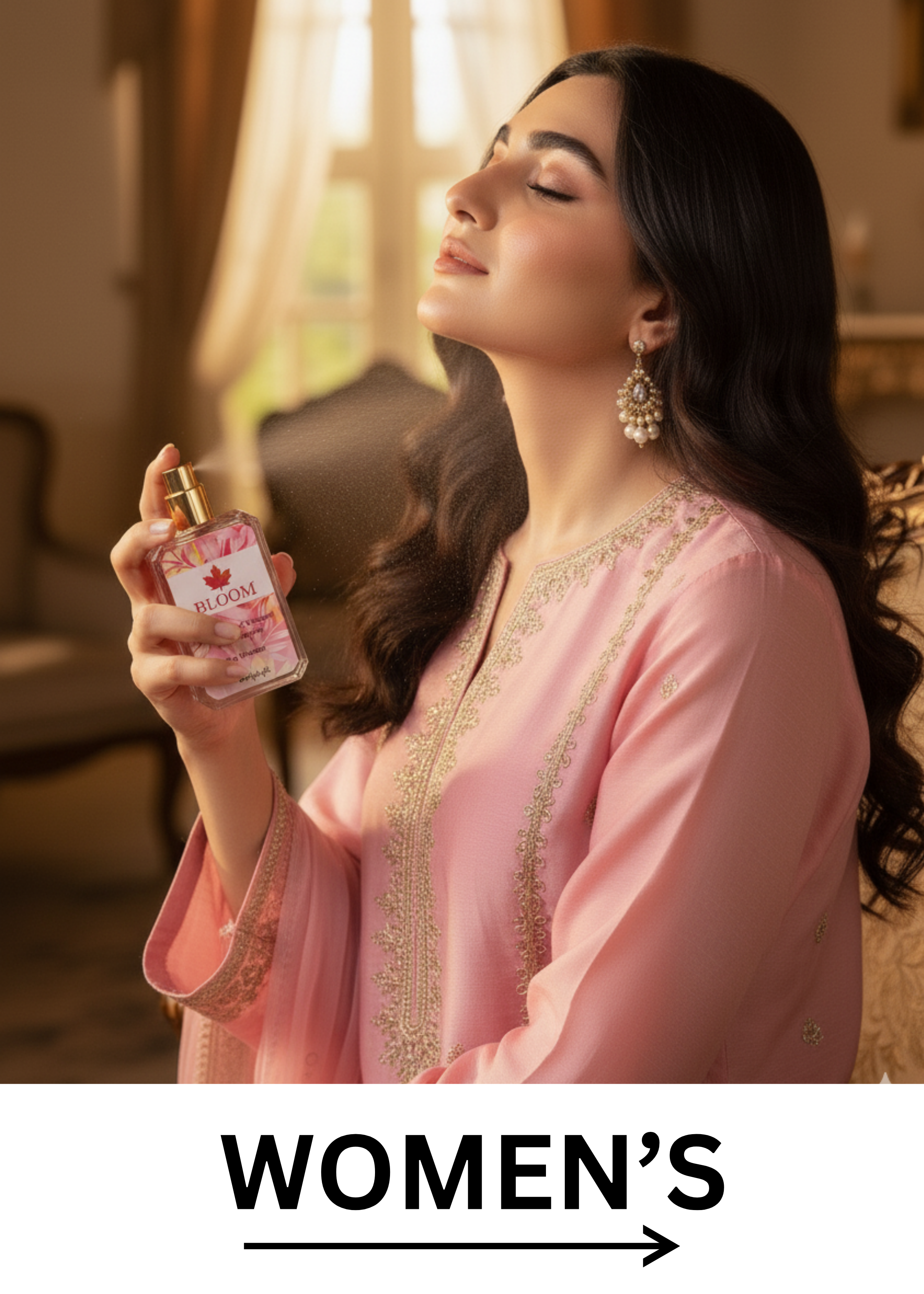 ZEVIYA Women’s Perfume Collection – elegant, floral, and fresh fragrance impressions inspired by Versace Bright Crystal and other luxury scents in Pakistan.